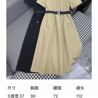$108.00 USD Prada Dresses Short Sleeved For Women #1355122