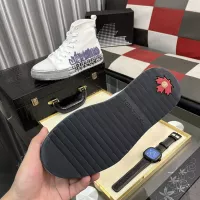 $85.00 USD Dsquared High Tops Shoes For Men #1355559