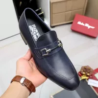$88.00 USD Salvatore Ferragamo Leather Shoes For Men #1355584