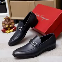 $88.00 USD Salvatore Ferragamo Leather Shoes For Men #1355584