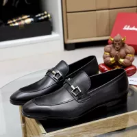 $88.00 USD Salvatore Ferragamo Leather Shoes For Men #1355585