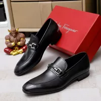 $88.00 USD Salvatore Ferragamo Leather Shoes For Men #1355585