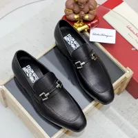 $88.00 USD Salvatore Ferragamo Leather Shoes For Men #1355586