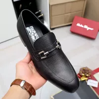 $88.00 USD Salvatore Ferragamo Leather Shoes For Men #1355586
