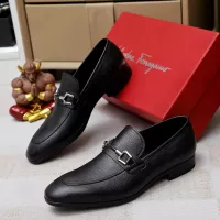 $88.00 USD Salvatore Ferragamo Leather Shoes For Men #1355586