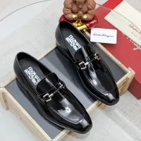 $88.00 USD Salvatore Ferragamo Leather Shoes For Men #1355587