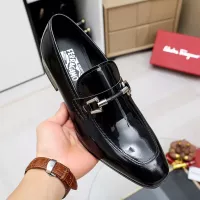 $88.00 USD Salvatore Ferragamo Leather Shoes For Men #1355587
