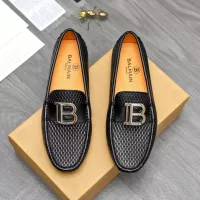 $76.00 USD Balmain Leather Shoes For Men #1355590