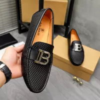 $76.00 USD Balmain Leather Shoes For Men #1355590