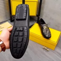 $76.00 USD Fendi Leather Shoes For Men #1355601