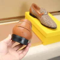 $88.00 USD Fendi Leather Shoes For Men #1355818