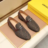 $88.00 USD Fendi Leather Shoes For Men #1355819