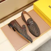 $88.00 USD Fendi Leather Shoes For Men #1355819
