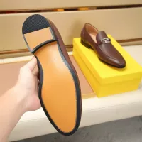 $88.00 USD Fendi Leather Shoes For Men #1355823