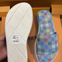 $105.00 USD Louis Vuitton Slippers For Men #1356043