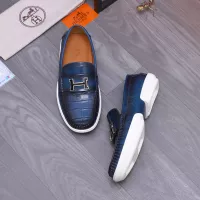 $98.00 USD Hermes Leather Shoes For Men #1356261