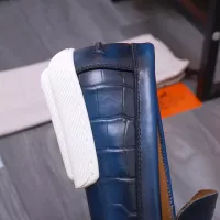 $98.00 USD Hermes Leather Shoes For Men #1356261