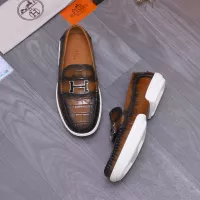 $98.00 USD Hermes Leather Shoes For Men #1356262