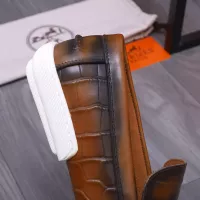 $98.00 USD Hermes Leather Shoes For Men #1356262