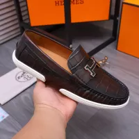 $98.00 USD Hermes Leather Shoes For Men #1356263