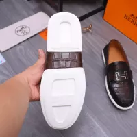 $98.00 USD Hermes Leather Shoes For Men #1356263