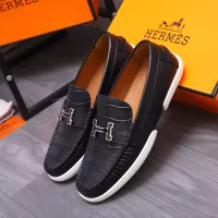 $98.00 USD Hermes Leather Shoes For Men #1356264