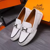 $98.00 USD Hermes Leather Shoes For Men #1356265