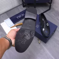 $105.00 USD Christian Dior Leather Shoes For Men #1356289