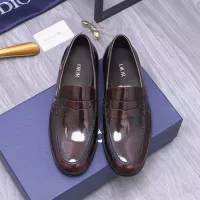 $105.00 USD Christian Dior Leather Shoes For Men #1356307