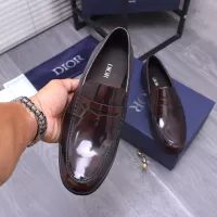 $105.00 USD Christian Dior Leather Shoes For Men #1356307