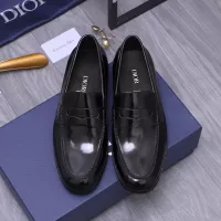 $105.00 USD Christian Dior Leather Shoes For Men #1356309
