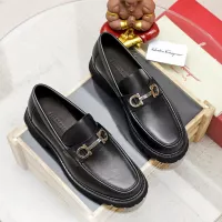 $88.00 USD Salvatore Ferragamo Leather Shoes For Men #1356314