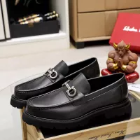 $88.00 USD Salvatore Ferragamo Leather Shoes For Men #1356314
