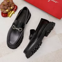 $88.00 USD Salvatore Ferragamo Leather Shoes For Men #1356314