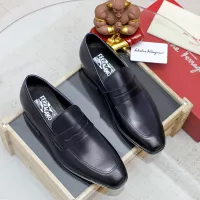 $88.00 USD Salvatore Ferragamo Leather Shoes For Men #1356319
