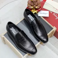 $88.00 USD Salvatore Ferragamo Leather Shoes For Men #1356324