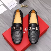 $76.00 USD Salvatore Ferragamo Leather Shoes For Men #1356487