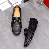 $76.00 USD Salvatore Ferragamo Leather Shoes For Men #1356487