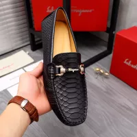 $76.00 USD Salvatore Ferragamo Leather Shoes For Men #1356487