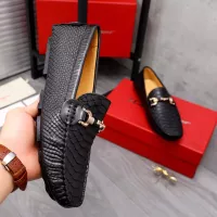 $76.00 USD Salvatore Ferragamo Leather Shoes For Men #1356487
