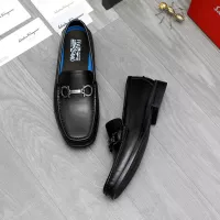 $92.00 USD Salvatore Ferragamo Leather Shoes For Men #1356491