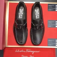 $96.00 USD Salvatore Ferragamo Leather Shoes For Men #1356492