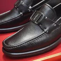 $96.00 USD Salvatore Ferragamo Leather Shoes For Men #1356492
