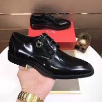 $100.00 USD Salvatore Ferragamo Leather Shoes For Men #1356498