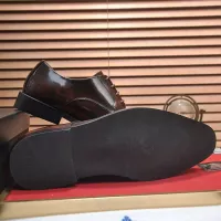 $100.00 USD Prada Leather Shoes For Men #1356519