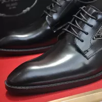 $100.00 USD Prada Leather Shoes For Men #1356520
