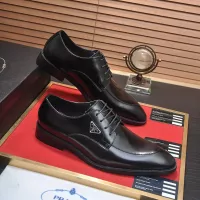 $100.00 USD Prada Leather Shoes For Men #1356524