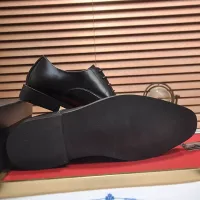 $100.00 USD Prada Leather Shoes For Men #1356524