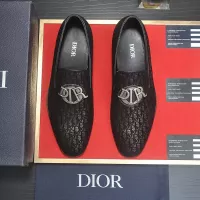 $98.00 USD Christian Dior Leather Shoes For Men #1356531