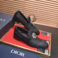 $102.00 USD Christian Dior Leather Shoes For Men #1356533
